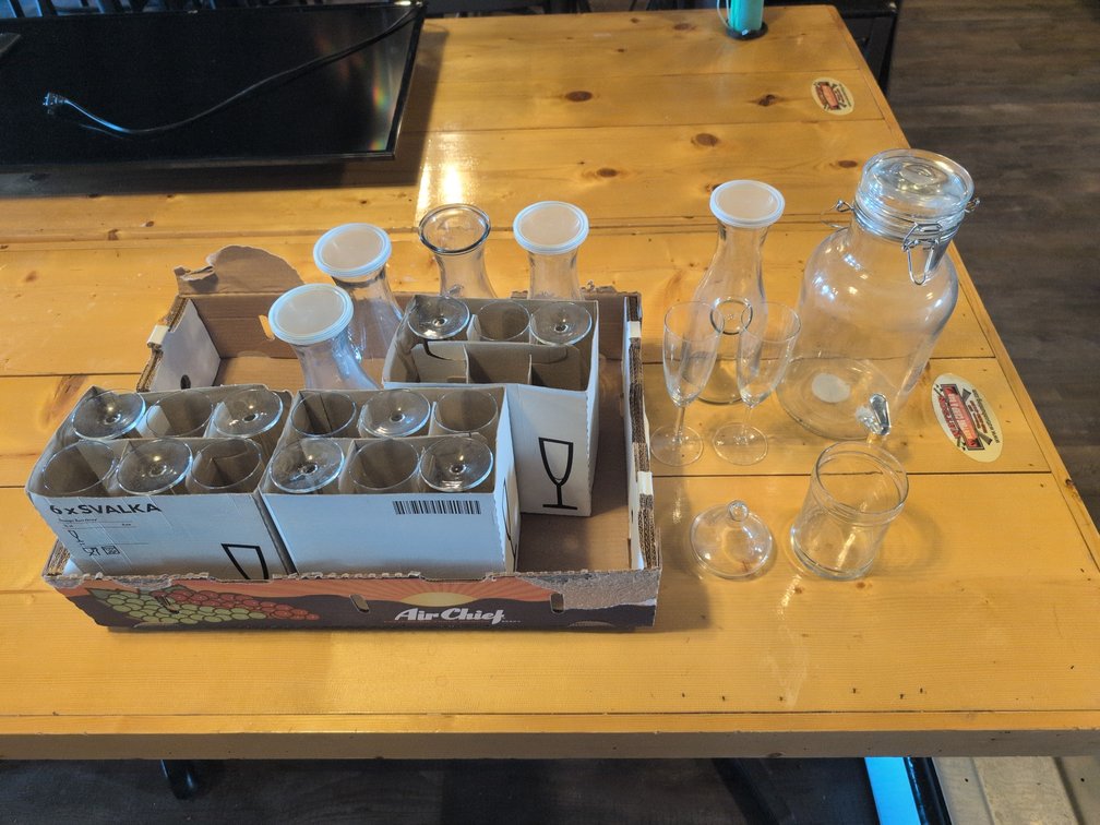 WATER PITCHERS, JAR