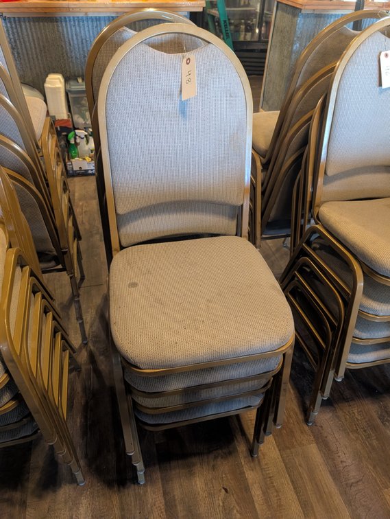 [4] PADDED CHAIRS