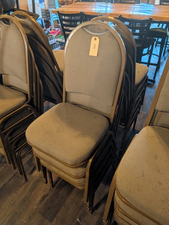 [4] PADDED CHAIRS