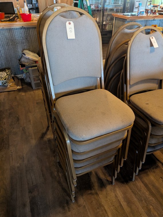 [5] PADDED CHAIRS