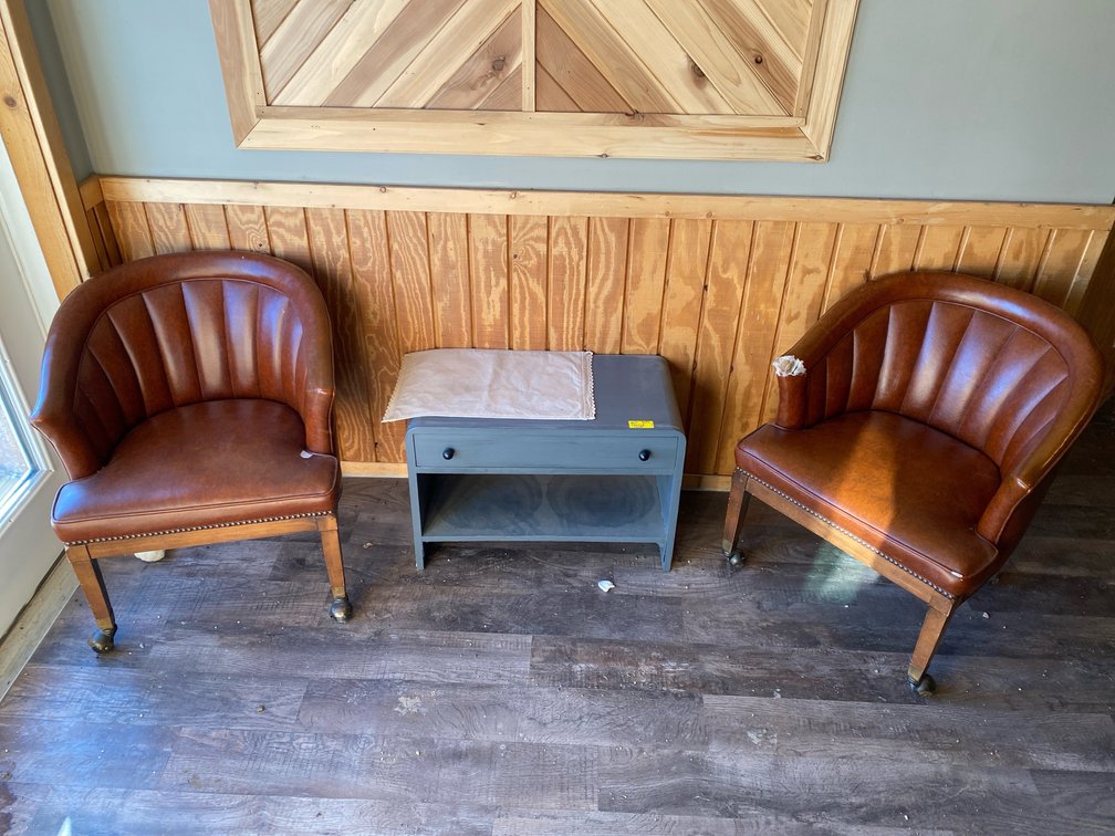 CHAIRS & DRESSER