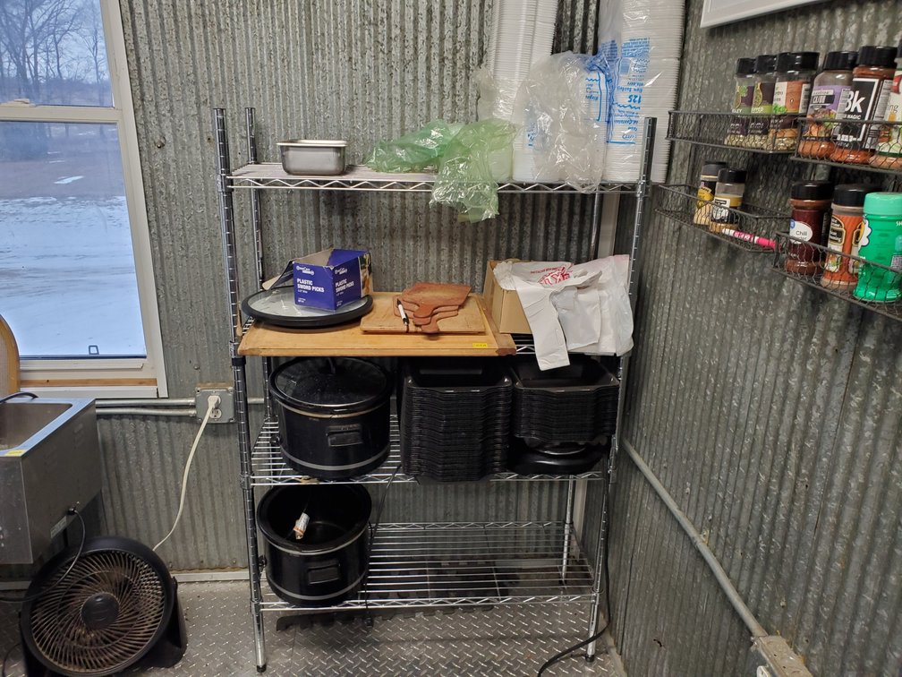 NSF RATED STAINLESS RACK