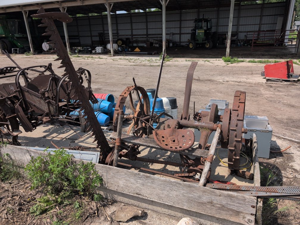 VINTAGE SICKLE MOWER