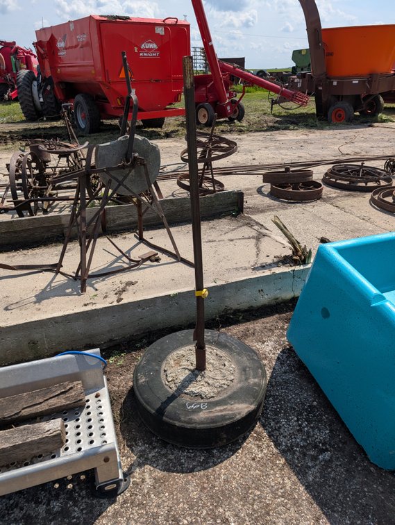 POST IN CEMENT