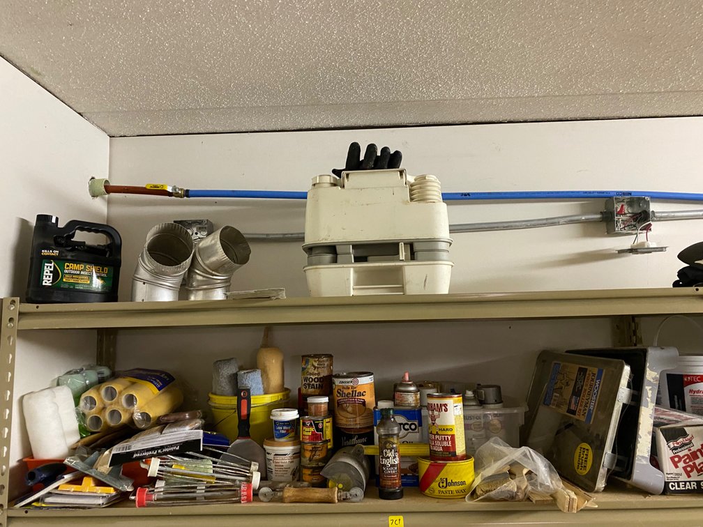 ITEMS ON SHELF