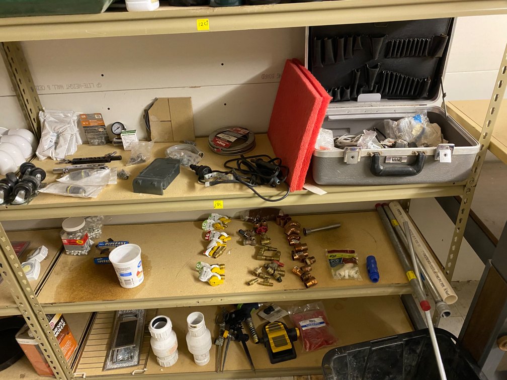 ITEMS ON SHELF