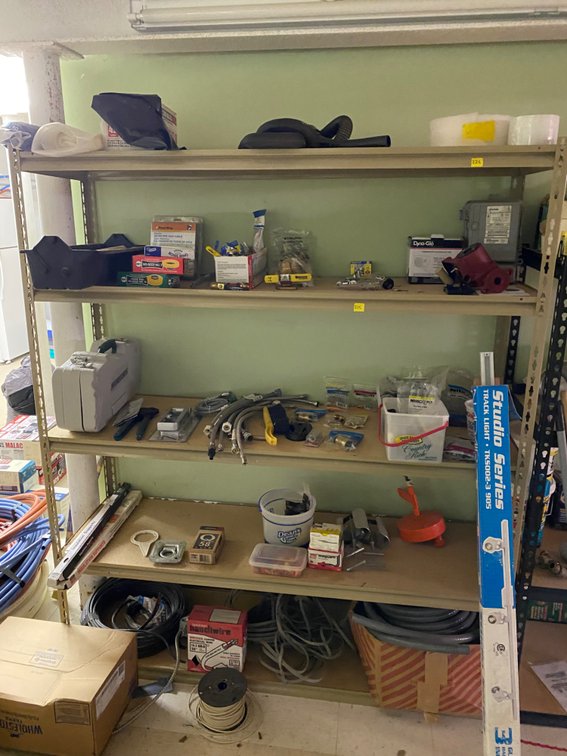ITEMS ON SHELF