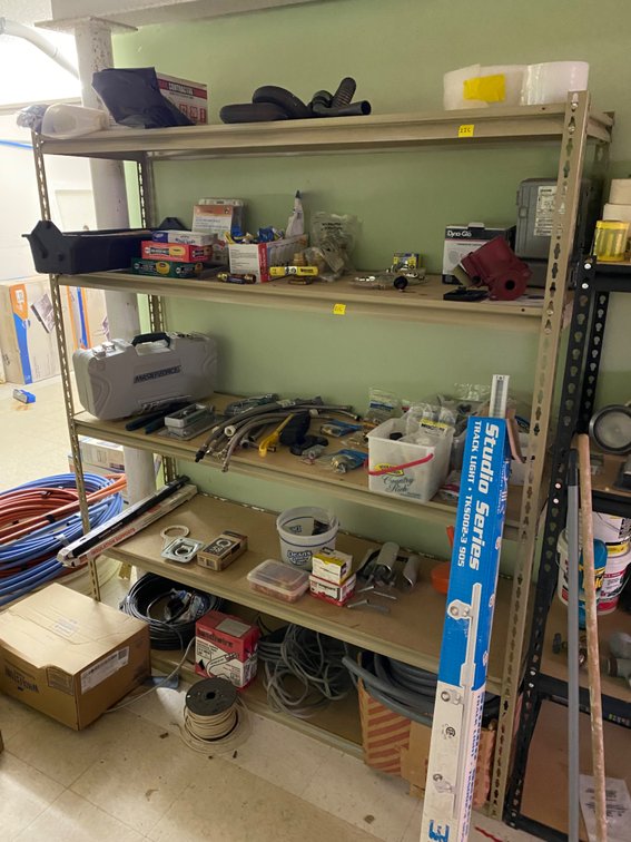 SHELF, NO CONTENTS