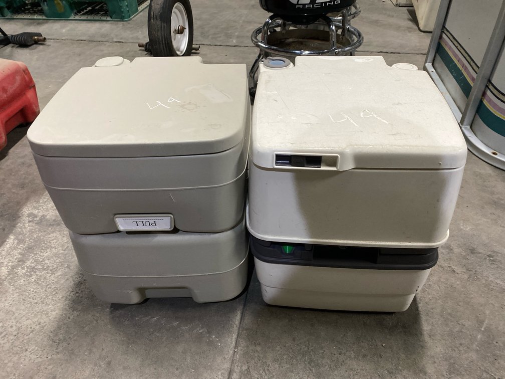 [2] PORTABLE TOILETS