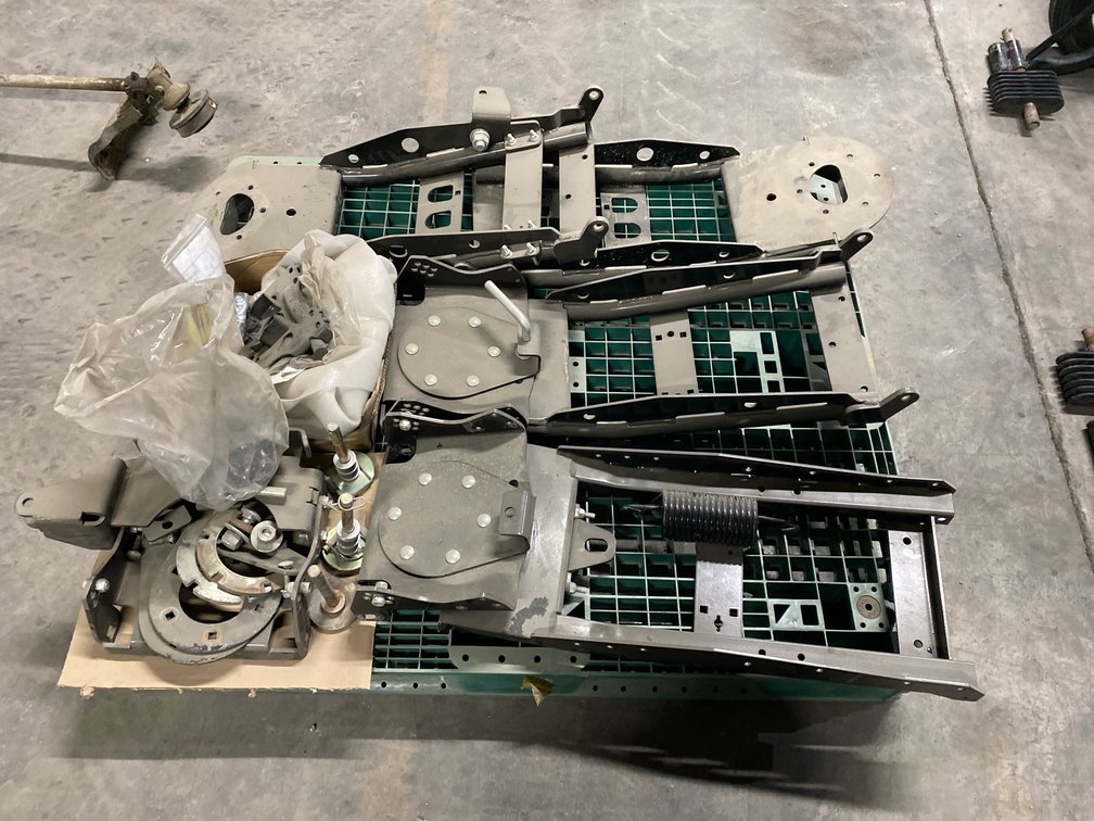 PALLET OF PLOW MOUNTS AND MORE