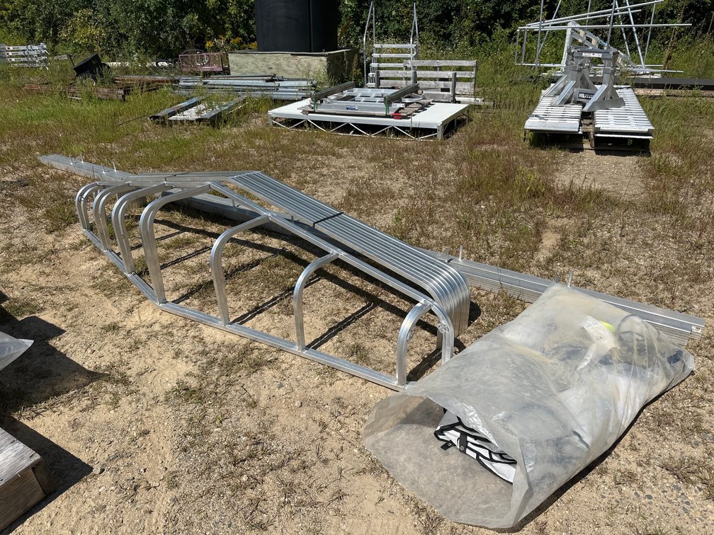 23' GRAY CANOPY AND FRAME FOR 120" LIFT