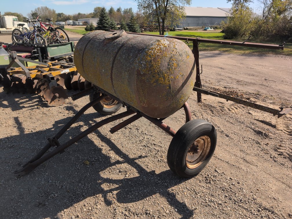 TANK ON TRAILER