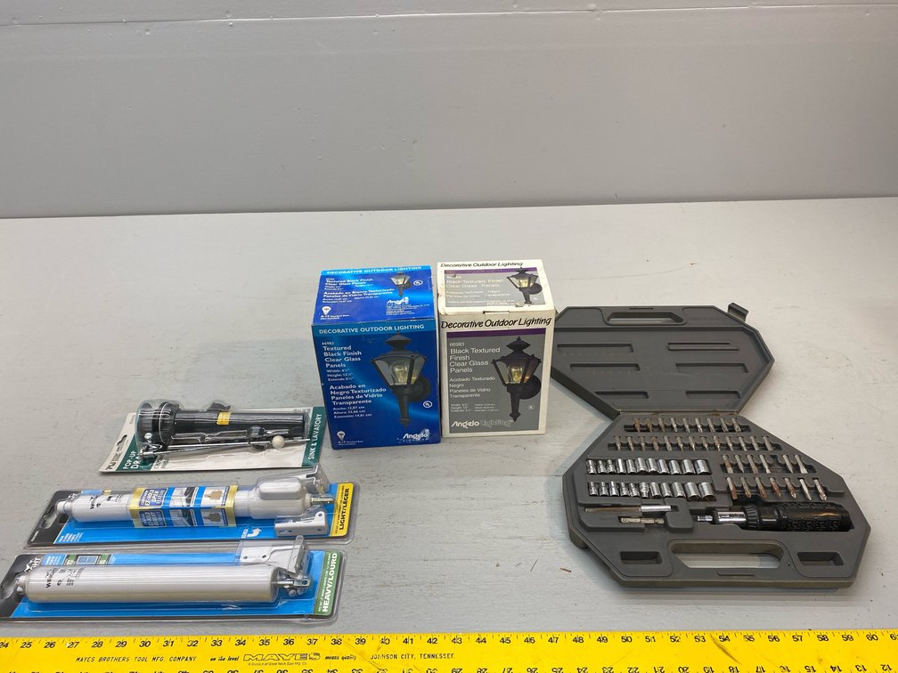 TOOL KIT AND MISC HOUSE ITEMS