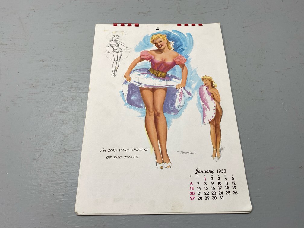 PIN UP CALENDAR
