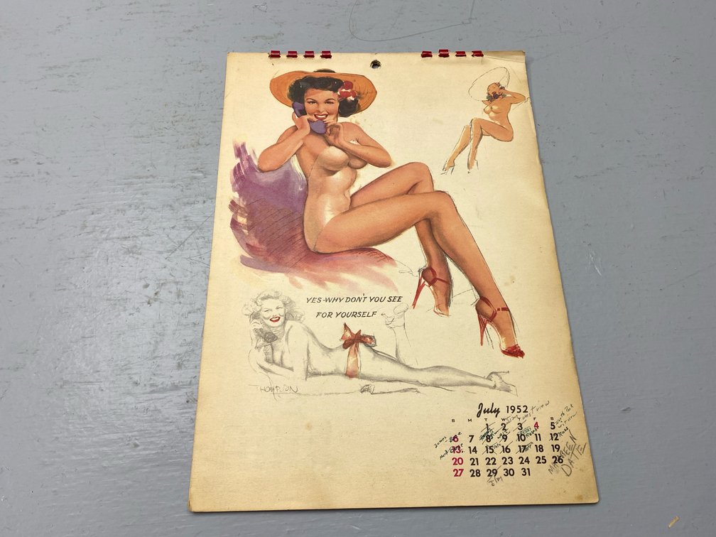 PIN UP CALENDAR