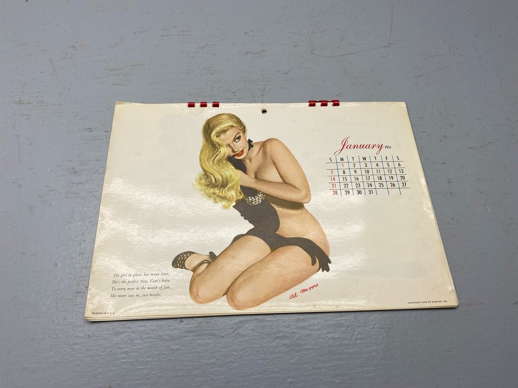 PIN UP CALENDAR