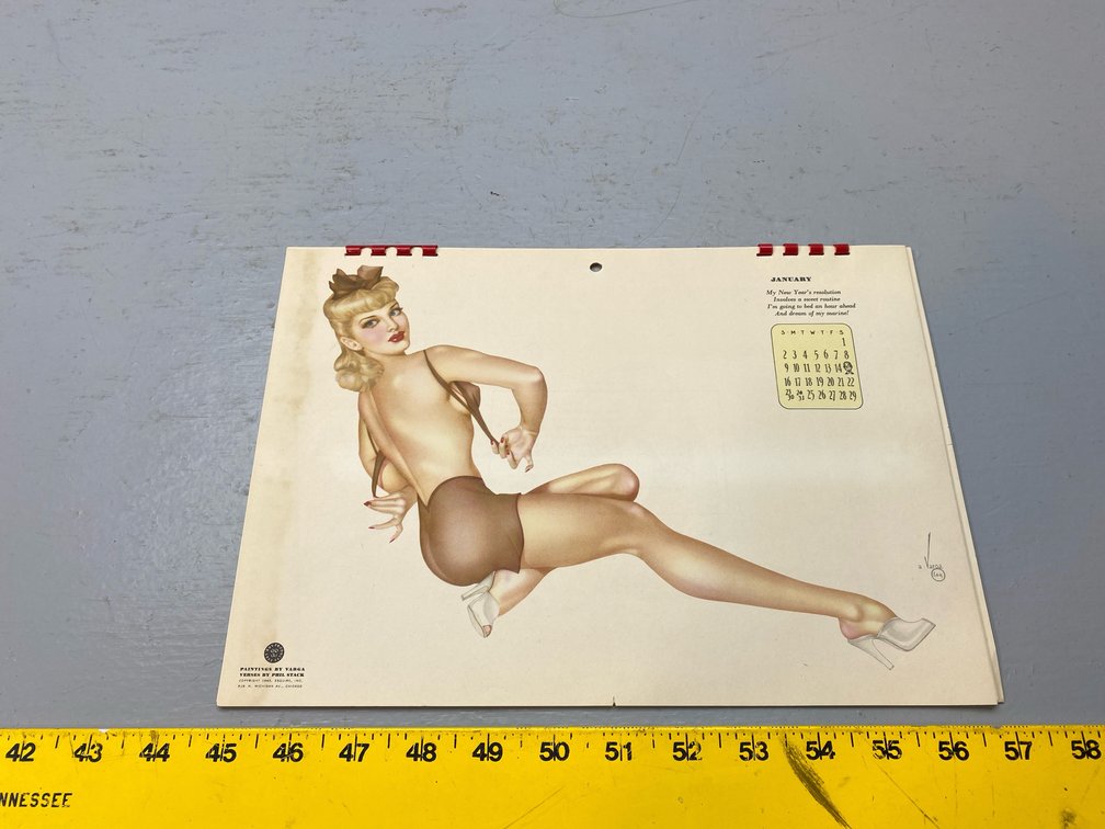 PIN UP CALENDAR