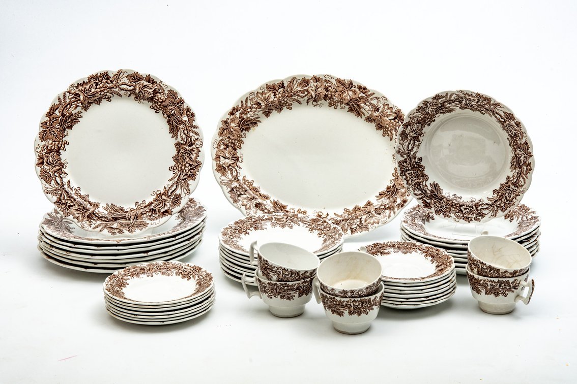 Booths China "Vine & Wheat" Dishes