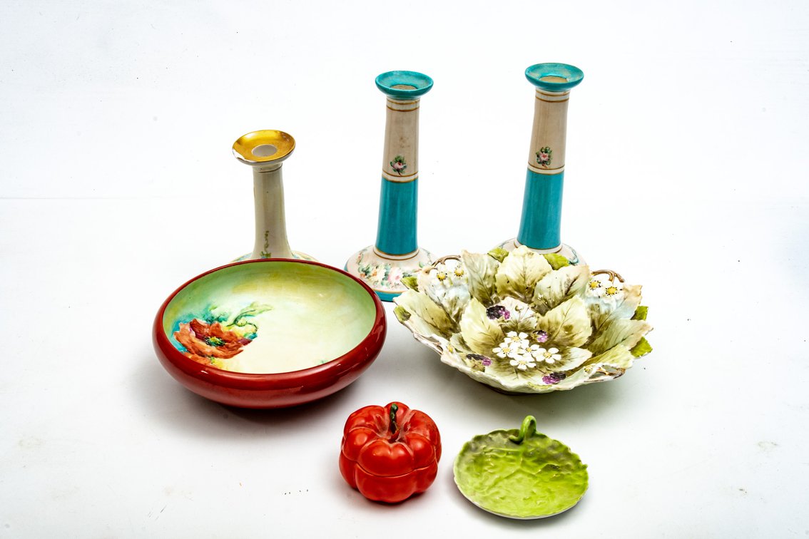 Decorative Candlestick Holders & Ceramic Dishes