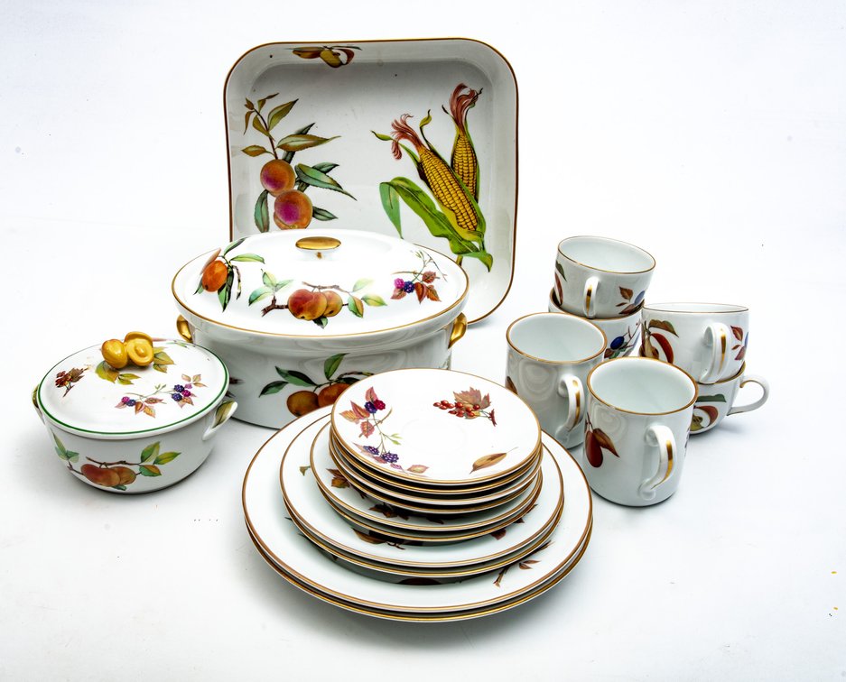 Royal Worcester "Evesham" Dishes