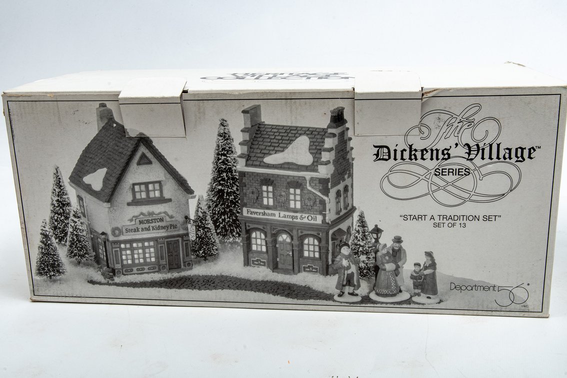 Dept. 56 Dicken's Village "Start a Tradition Set"