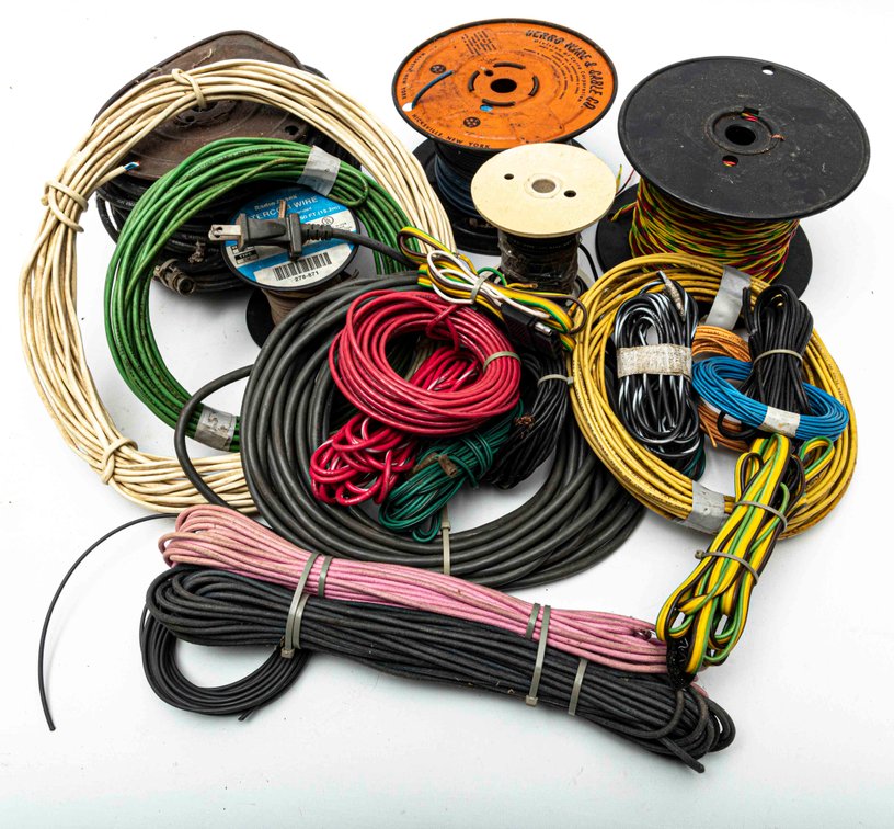 Insulated Copper Wire Box Lot