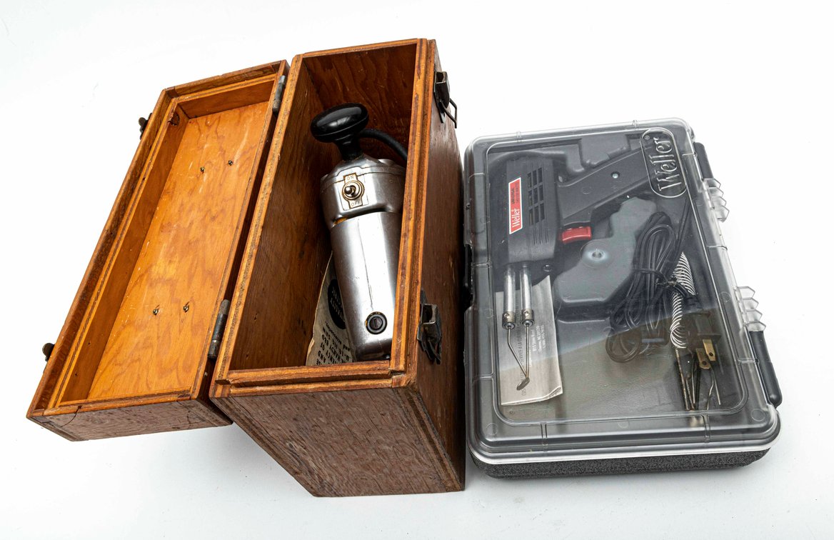 B&D Vintage Jig Saw and Weller Soldering Iron