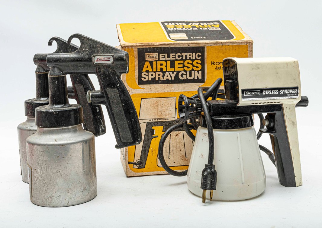 Sears Electric Airless Spray Gun & 2 Pneumatics
