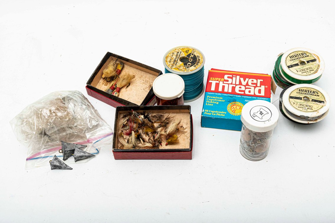 Rebel 600 Tackle Box, Vintage Flies & More