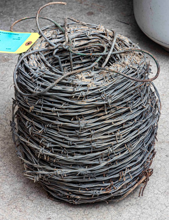 Roll of Barbed Wire