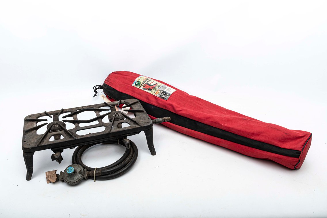 2 Burner Gas Cooker and Camp Chair
