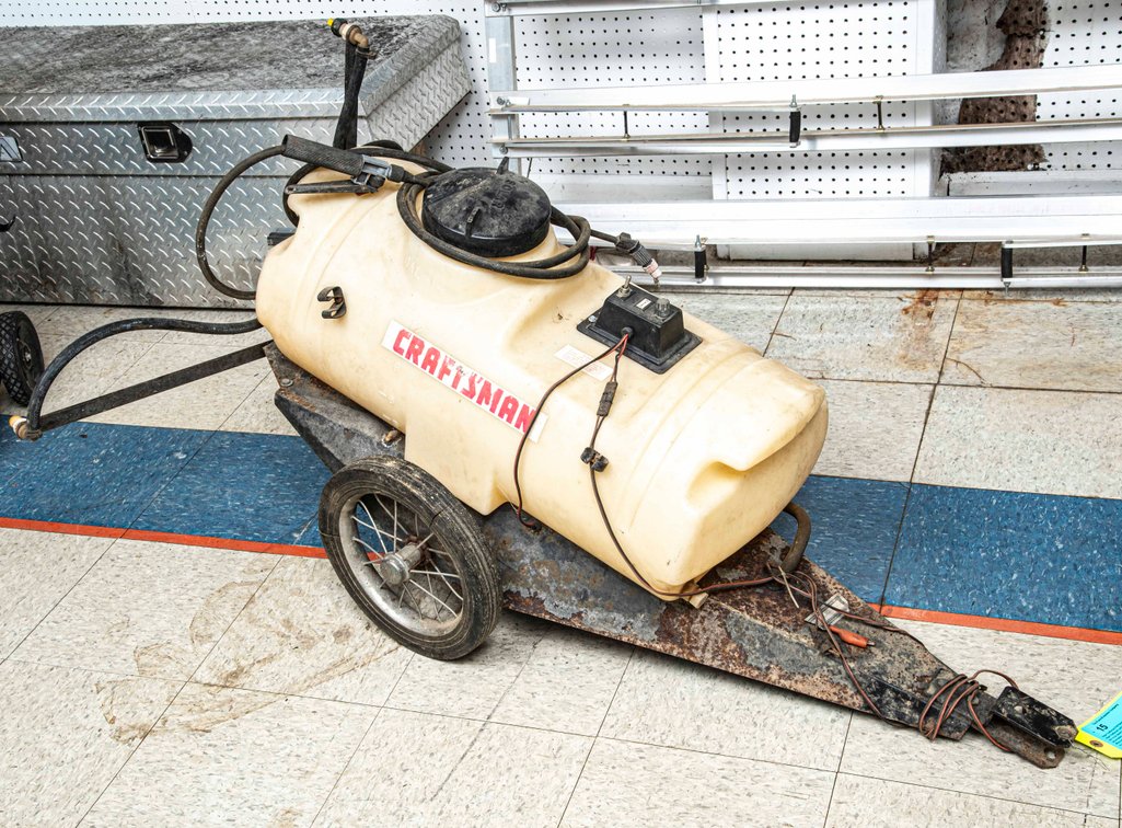 Vintage Craftsman Pull Behind Sprayer for Lawn