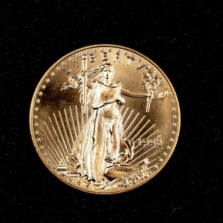 1998 Gold American Eagle $50 1 oz Coin