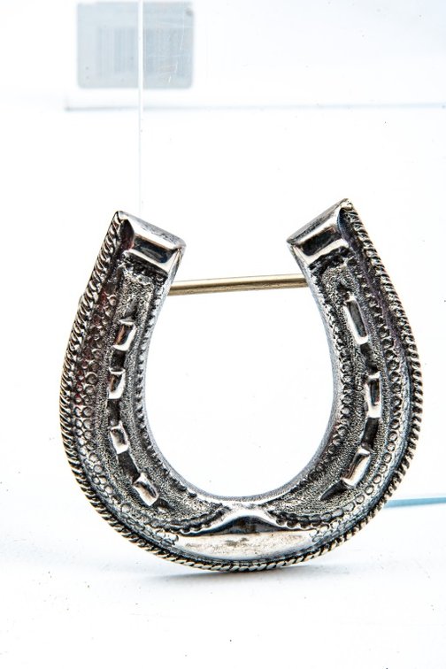 67 Grams Sterling Silver Horseshoe Belt Buckle
