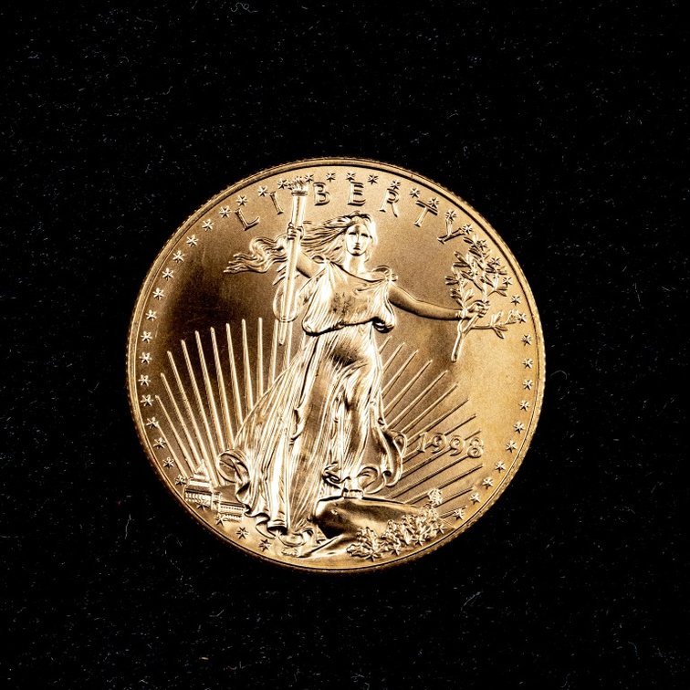 1998 Gold American Eagle $50 1 oz Coin