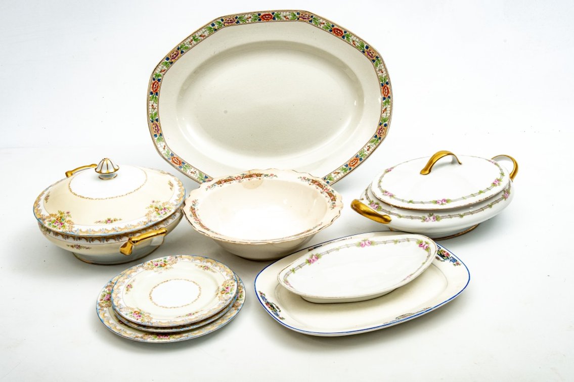 Noritake, W. H. Grindley, & M. Redon Dishes