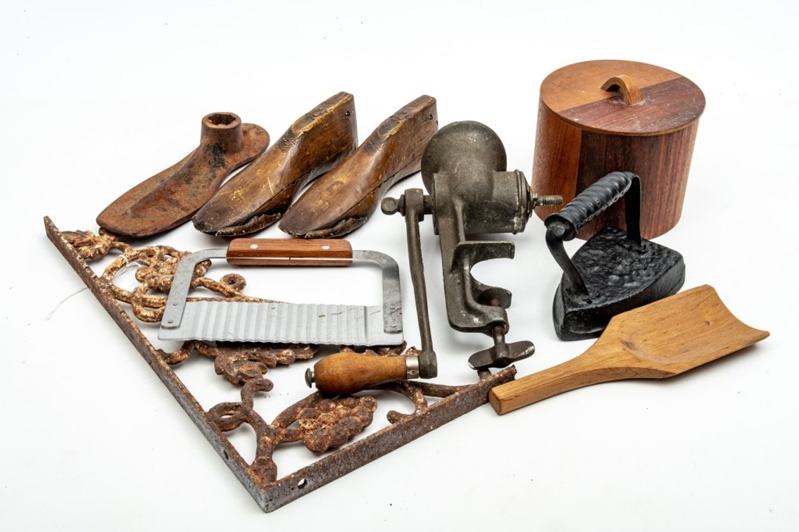 Shoe Horns, Meat Grinder, Potato Cutter & More