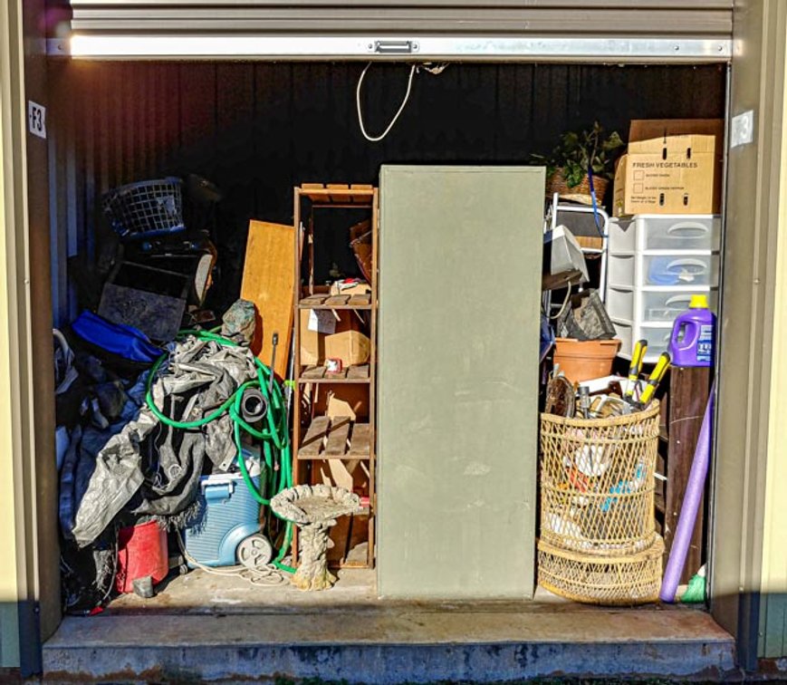Contents of Unit F3, OneGuard Storage, Toccoa