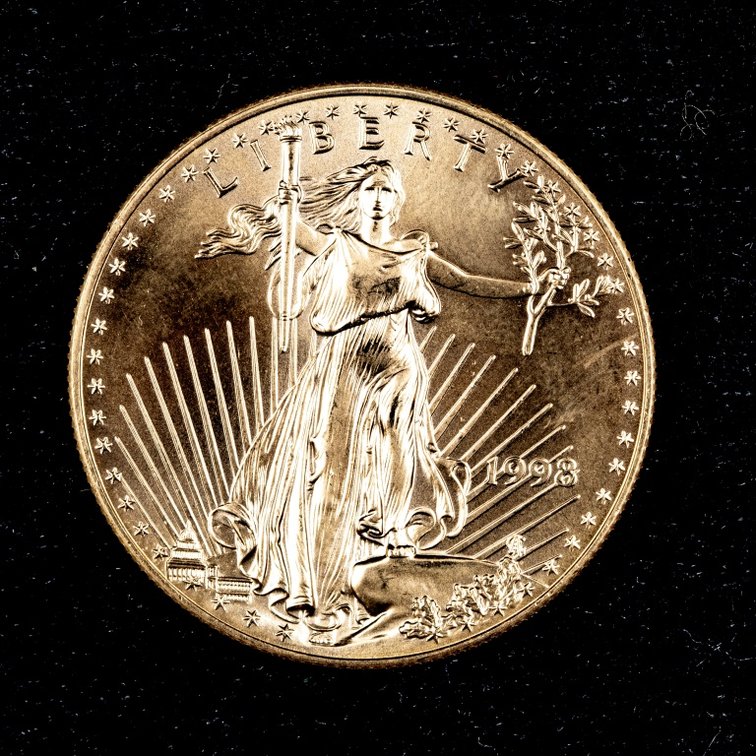 1998 American Gold Eagle $50 1oz Bullion coin