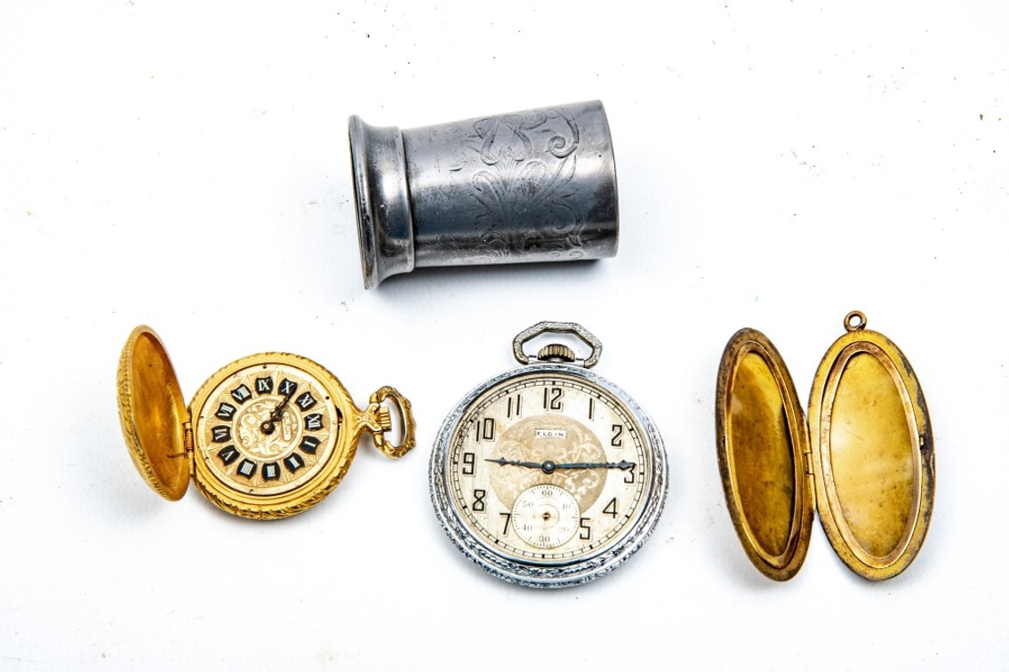 Pocket Watches, Locket & Tooth Pick Holder
