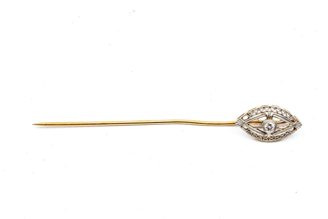 14K Stick Pin- 1.48 Grams