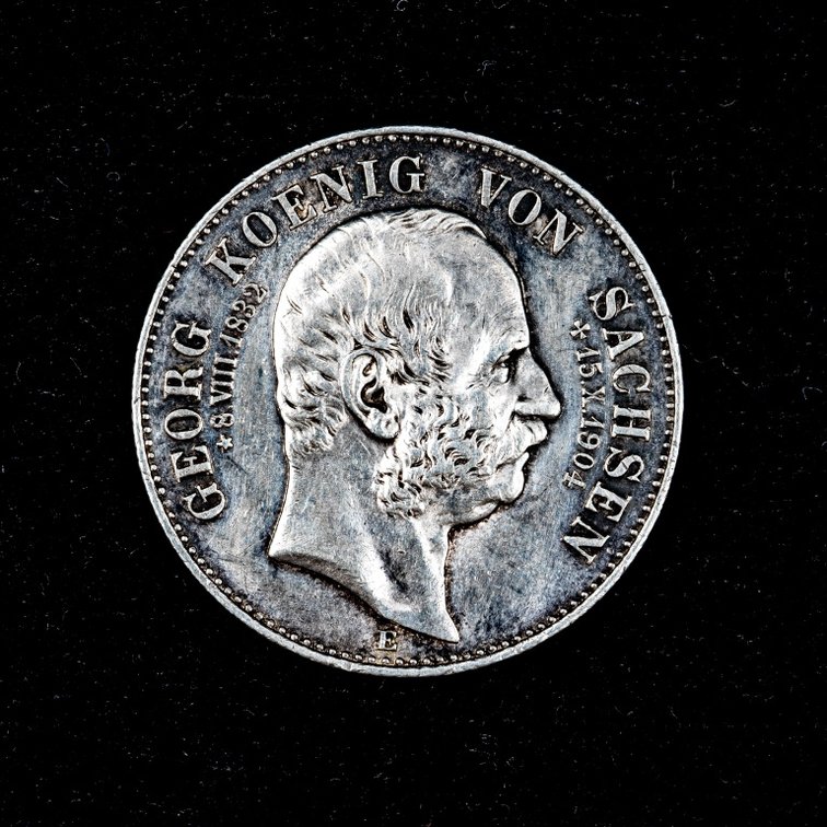 1900 German States Prussia 2 Mark Silver Coin