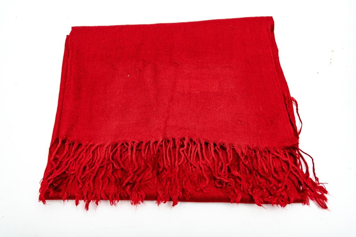 Red Pashmina Shawl