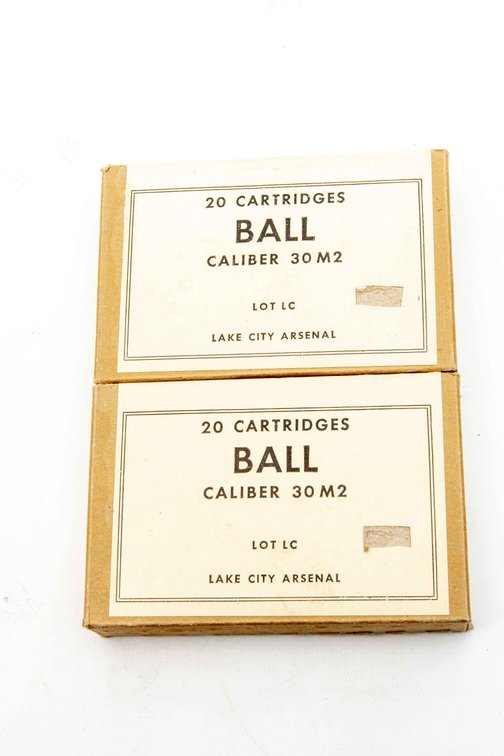 Factory Sealed- Caliber 30 M2 Ball Cartridges- 40
