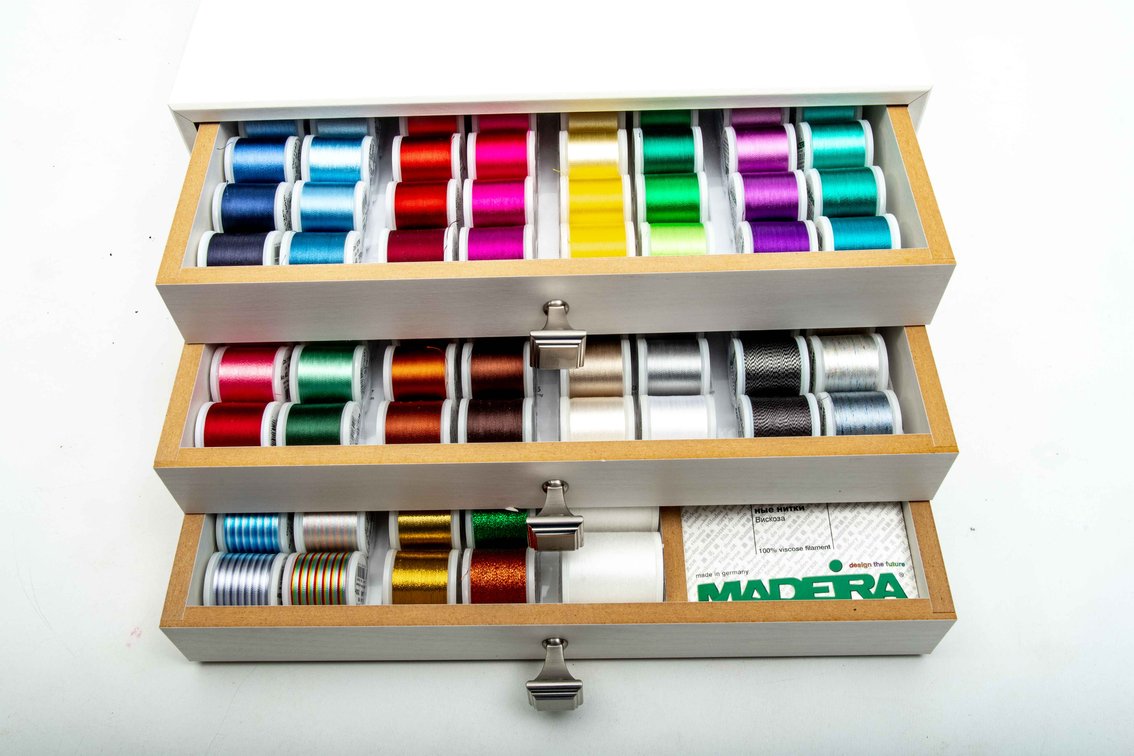 Madeira Thread Treasure Chest- Rayon 200m