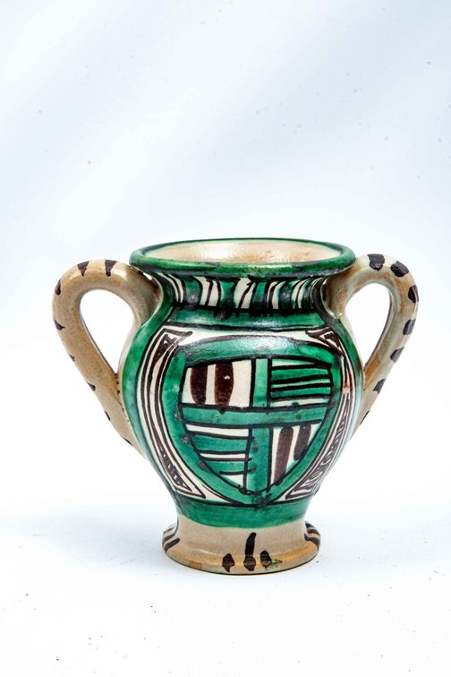 Domingo Punter Signed Spanish Pottery R.30