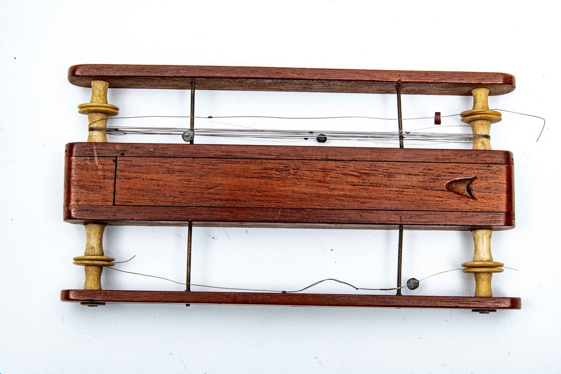 Bone Wood Drop Line Fishing Reel Tackle Holder Line Winder
