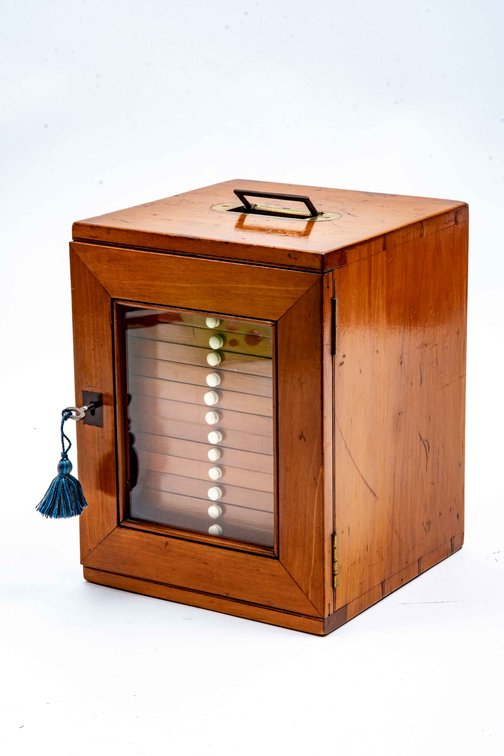 Microscope Slide Cabinet- C. Baker- London