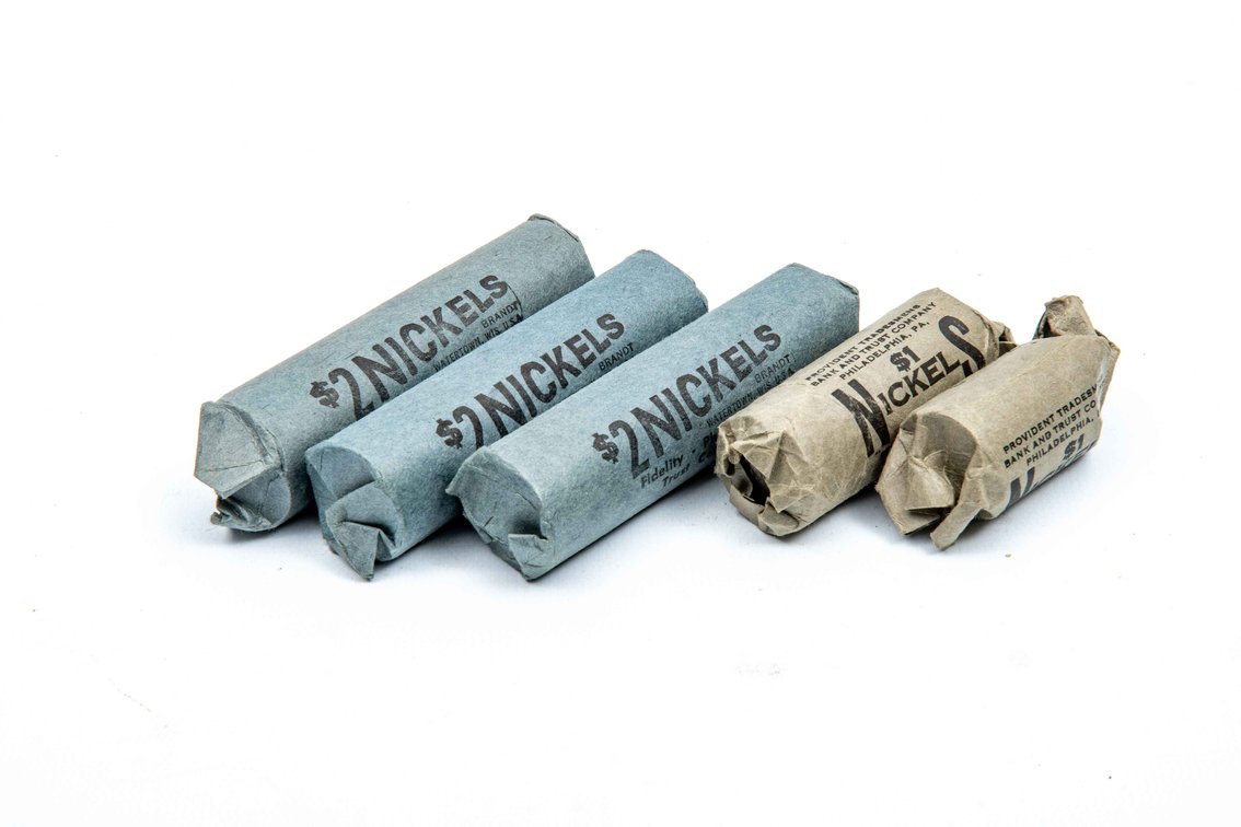 Rolled Nickels- Unopened