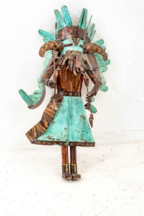 Copper Kachina- Metal Wall Art